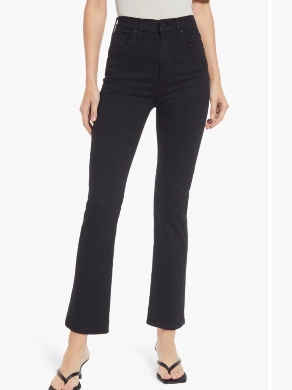 Mother Jeans High Waisted Rider Ankle